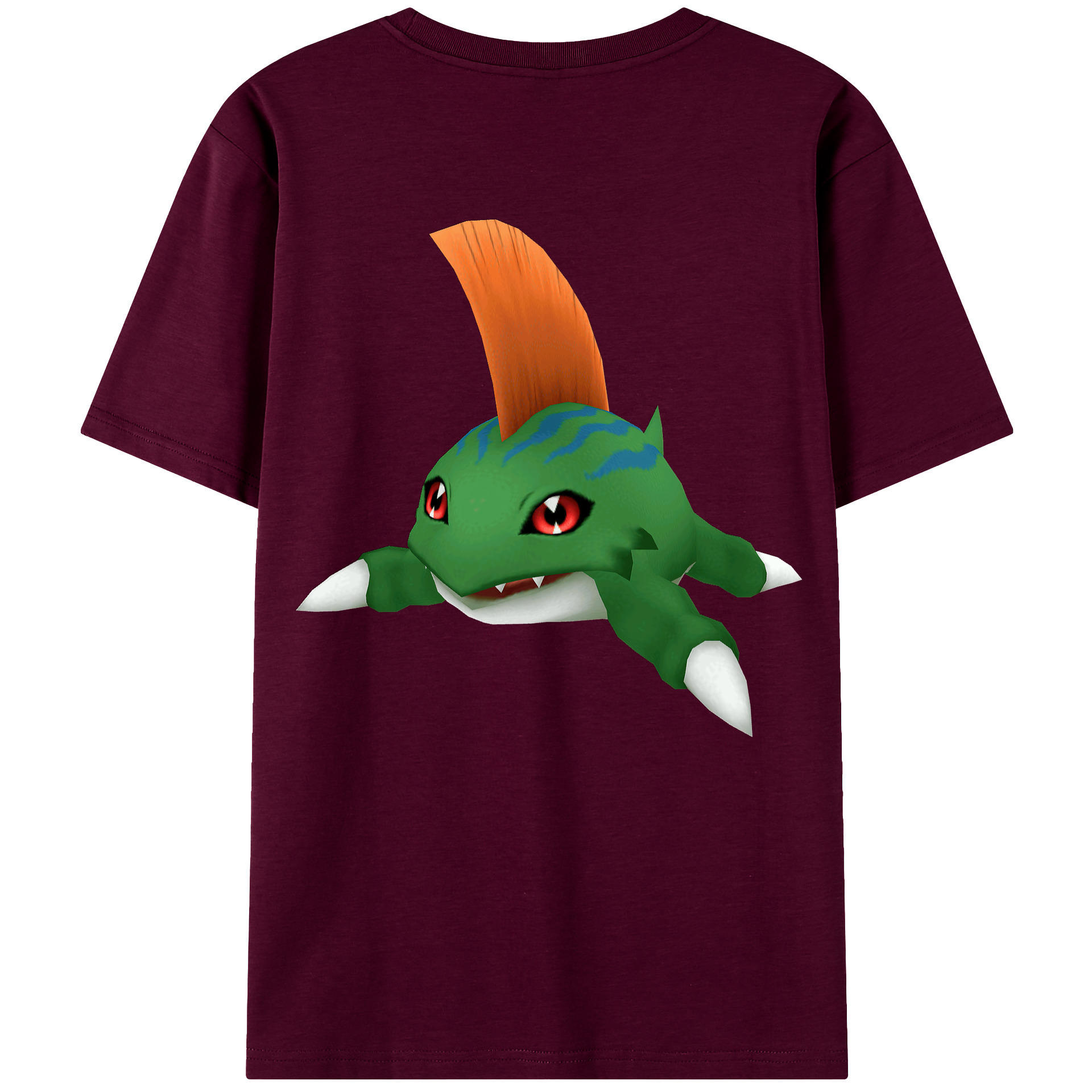 （画像用） Digimon デジタルモンスター/デジモン レディース半袖Tシャツ(バックプリント)